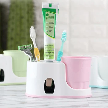 New Household Bathroom Kids Automatic Toothpaste Toothbrush Holder Toothbrush Wash Cup Creative Combination Set
New Household Bathroom Kids Automatic Toothpaste Toothbrush Holder Toothbrush Wash Cup Creative Combination Set