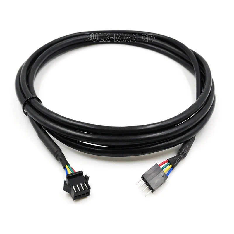4 Core Shielded Xtension Cable 22AWG 2.5 meters with JST SM 4P Female Connector Dupont Male Connector for Nema23 Stepper Motor
4 Core Shielded Xtension Cable 22AWG 2.5 meters with JST SM 4P Female Connector Dupont Male Connector for Nema23 Stepper Motor