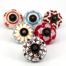 6Pcs Multi Colour Ceramic Drawer Knobs and Pulls, Ceramic Cabinet Knobs, Shabby Chic Drawer Pulls Wardrobe door handle
6Pcs Multi Colour Ceramic Drawer Knobs and Pulls, Ceramic Cabinet Knobs, Shabby Chic Drawer Pulls Wardrobe door handle