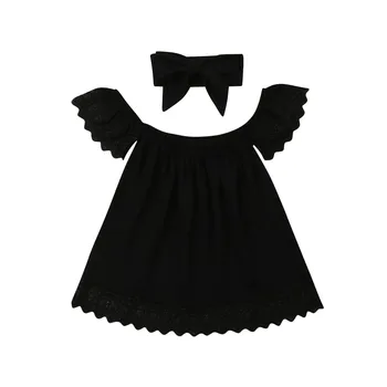 1-6Y Toddler Kid Baby Girls Dress Cute A line Beach Dress For Girls Black Lace Party Dresses Summer Child Costumes
1-6Y Toddler Kid Baby Girls Dress Cute A line Beach Dress For Girls Black Lace Party Dresses Summer Child Costumes