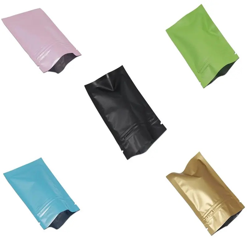 Wholesale Price Colorful Mylar Foil Ziplock Bags Resealable Spice Tea Coffee Storage Pouch Aluminum Foil Ziplock Packaging Bag
Wholesale Price Colorful Mylar Foil Ziplock Bags Resealable Spice Tea Coffee Storage Pouch Aluminum Foil Ziplock Packaging Bag