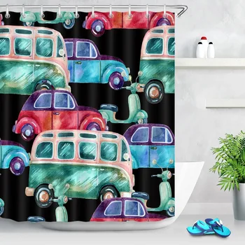 Waterproof Polyester Fabric Bathroom Retro Camper Van Bus Trip Shower Curtain Sheer Panel Decor+12 Hooks Set
Waterproof Polyester Fabric Bathroom Retro Camper Van Bus Trip Shower Curtain Sheer Panel Decor+12 Hooks Set