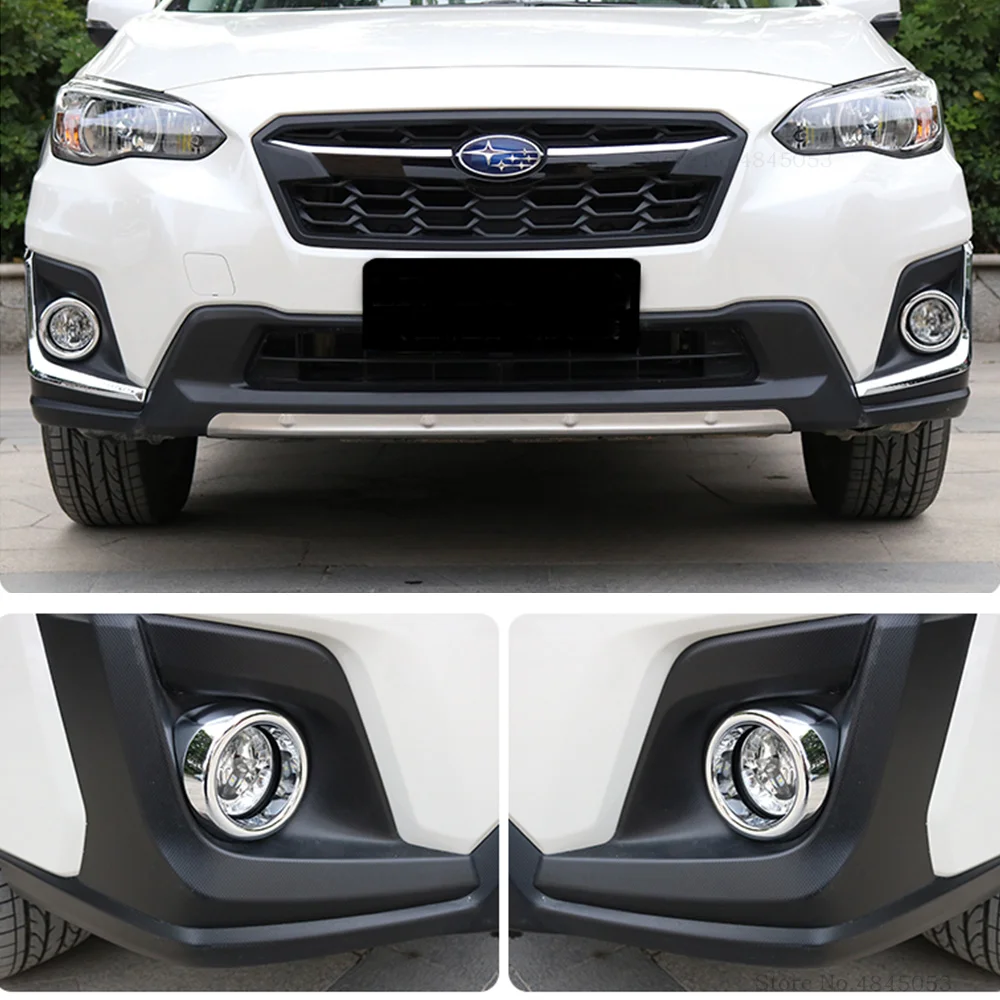 Front Head Light Lamp Switch Cover Trim For Subaru XV Crosstrek SUV 2018 2019