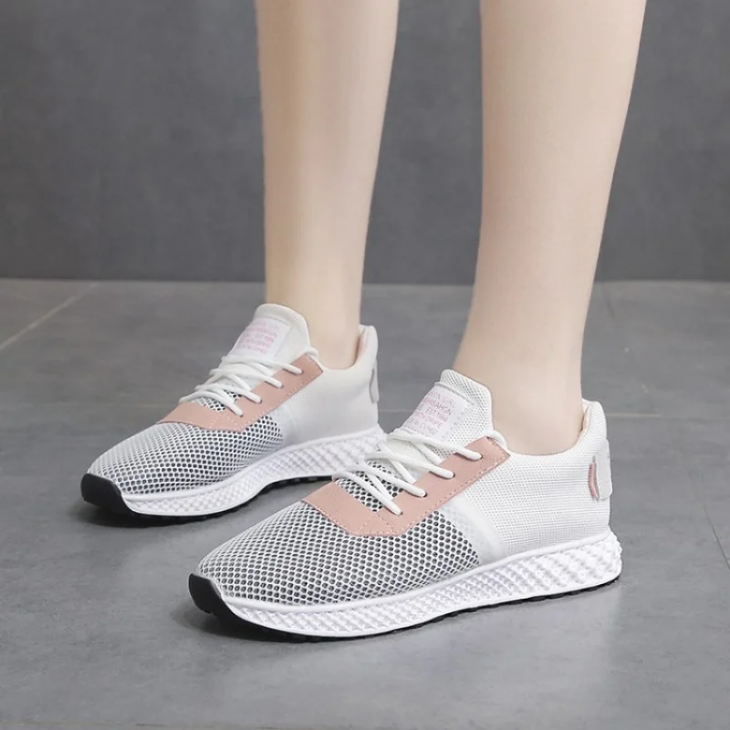 Women Casual Shoes 2019 Mesh Women Shoes Flats Platform Lace-Up Fashion Breathable Women Sneakers Vulcanized Tenis Feminino
Women Casual Shoes 2019 Mesh Women Shoes Flats Platform Lace-Up Fashion Breathable Women Sneakers Vulcanized Tenis Feminino