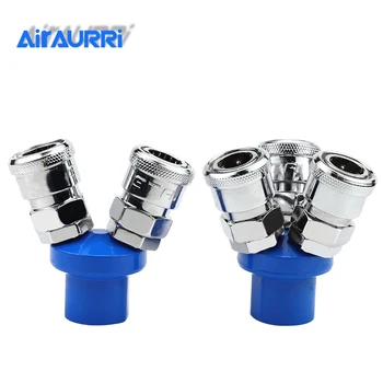 Pneumatic fitting 1/4" C type Quick connector High pressure coupling SMV/SMY Air pump air compressor joint
Pneumatic fitting 1/4" C type Quick connector High pressure coupling SMV/SMY Air pump air compressor joint