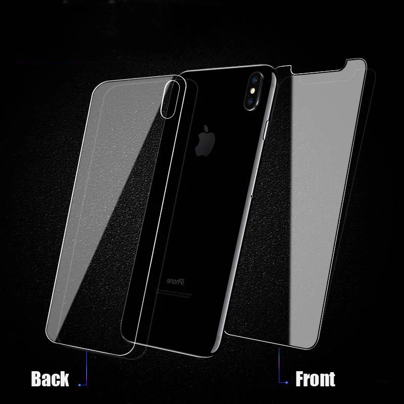 Tempered Glass For iPhone X XS MAX XR 7 8 Plus Front Film Screen Protector Glass For iPhone 7 6 6S Plus 5 5S SE Safety Back Film
Tempered Glass For iPhone X XS MAX XR 7 8 Plus Front Film Screen Protector Glass For iPhone 7 6 6S Plus 5 5S SE Safety Back Film