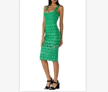 High Quality Bandage Dress Strap Sexy Hollow Out Fashion Celebrity Women Evening Party Dress Bodycon
High Quality Bandage Dress Strap Sexy Hollow Out Fashion Celebrity Women Evening Party Dress Bodycon