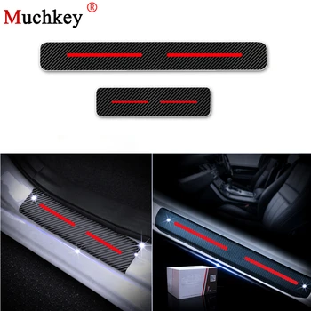 4pcs Car sticker Carbon fiber Side Door Scuff Plate Door Sill Car-Styling For SEAT LEON CUPRA 2010 To 2015 Car accessories
4pcs Car sticker Carbon fiber Side Door Scuff Plate Door Sill Car-Styling For SEAT LEON CUPRA 2010 To 2015 Car accessories