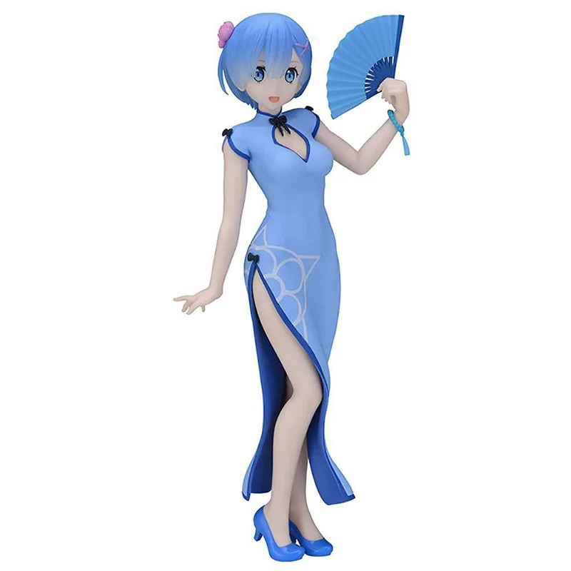 NEW Anime Re: Life in a Different World From Zero Rem Ram Cheongsam Sexy Girl PVC Action Figure Model Collectible Toys For Gift 
NEW Anime Re: Life in a Different World From Zero Rem Ram Cheongsam Sexy Girl PVC Action Figure Model Collectible Toys For Gift