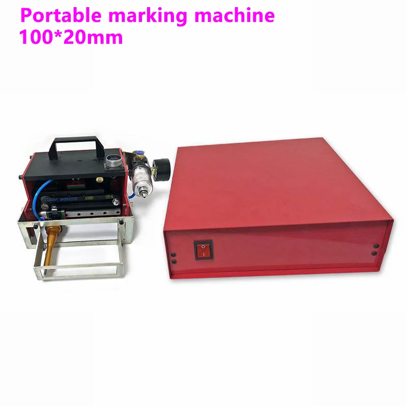 Portable Metal Pneumatic Dot Peen Marking Machine For VIN Code(100*20mm) Frame Marking Machine chassis number 220V/110V
Portable Metal Pneumatic Dot Peen Marking Machine For VIN Code(100*20mm) Frame Marking Machine chassis number 220V/110V