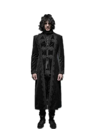 Gorgeous Gothic Long Sleeve Men Coats Punk Rock Flower Pattern Long Coats Jacquard Party Jacket Coats
Gorgeous Gothic Long Sleeve Men Coats Punk Rock Flower Pattern Long Coats Jacquard Party Jacket Coats