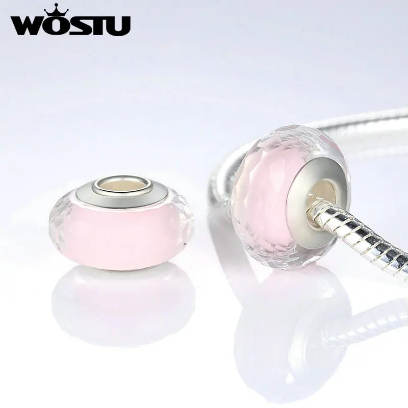 Silver Plated Fascinating Pink Murano Glass Beads Fit wst Bracelet Bangles Charms Original DIY Authentic Jewelry
Silver Plated Fascinating Pink Murano Glass Beads Fit wst Bracelet Bangles Charms Original DIY Authentic Jewelry