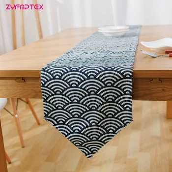 ZYFMPTEX 30*180/200/220cm Table Runners Modern Navy Wave Pattern Chirstmas Party Wedding Decor Crafts Linen Cotton Table Runner
ZYFMPTEX 30*180/200/220cm Table Runners Modern Navy Wave Pattern Chirstmas Party Wedding Decor Crafts Linen Cotton Table Runner