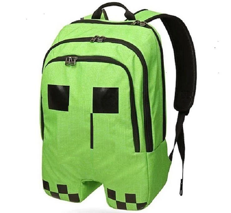 Green Game Minecraft School Bag Oxford Backpacks Student Book Rucksack Children Christmas New Years Gift Men Travel Laptop Bags
Green Game Minecraft School Bag Oxford Backpacks Student Book Rucksack Children Christmas New Years Gift Men Travel Laptop Bags