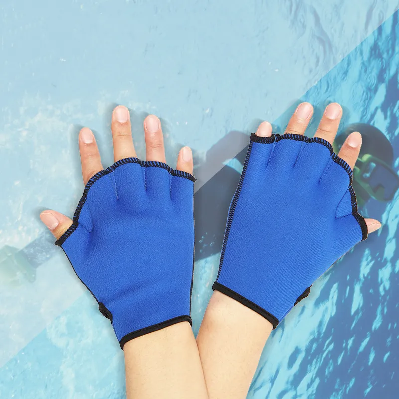 1 Pair Swimming Gloves Aquatic Fitness Water Resistance Paddle Training Fingerless Gloves
1 Pair Swimming Gloves Aquatic Fitness Water Resistance Paddle Training Fingerless Gloves