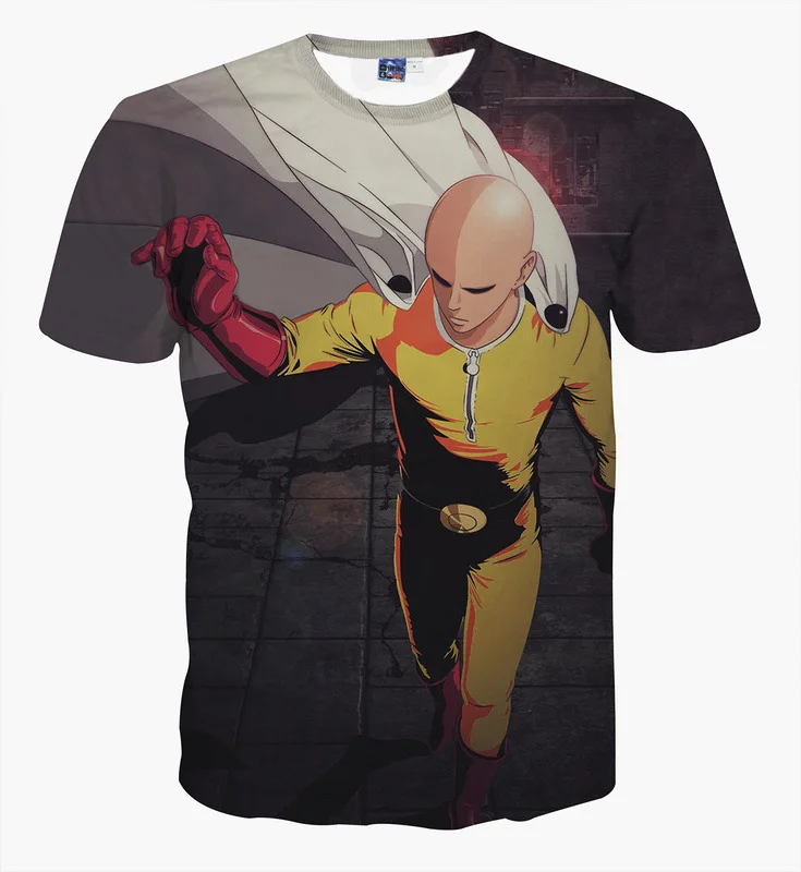 Saitama Standard Action Onepunch Man 3D Print T-shirt Cotton Unisex Summer Tops Short Sleeve Casual Homme Loose Tee Shirts
Saitama Standard Action Onepunch Man 3D Print T-shirt Cotton Unisex Summer Tops Short Sleeve Casual Homme Loose Tee Shirts