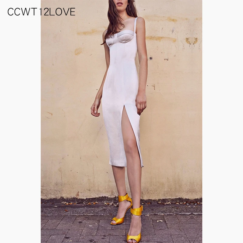 Long Elegant Dresses 2019 Solid Slash Neck Sleeveless Dresses Woman Bodycon Sexy High Slit Summer Dress Pencil Midi Package Hip
Long Elegant Dresses 2019 Solid Slash Neck Sleeveless Dresses Woman Bodycon Sexy High Slit Summer Dress Pencil Midi Package Hip