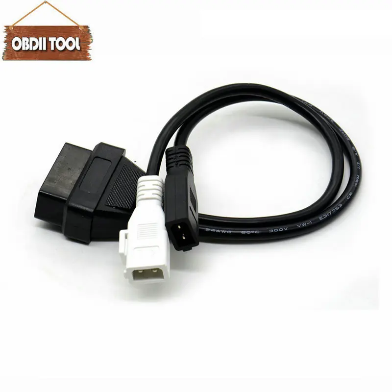 OBD2 Adapter Connector Cable 2x22+2 To OBD 2 16 Pin Female Diagnostic Tools Connector Cable Cord
OBD2 Adapter Connector Cable 2x22+2 To OBD 2 16 Pin Female Diagnostic Tools Connector Cable Cord