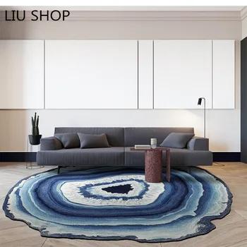 LIU Ring round tree carpet bedroom living room computer chair mat cushion sofa creative Nordic pastoral fashion rug floor pad 
LIU Ring round tree carpet bedroom living room computer chair mat cushion sofa creative Nordic pastoral fashion rug floor pad