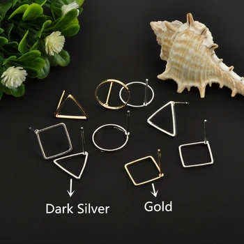 10pcs Metal Square Round Stud Earrings DIY Earring Making Accessories Handmade Metal Jewelry Findings for Women Wholesale
10pcs Metal Square Round Stud Earrings DIY Earring Making Accessories Handmade Metal Jewelry Findings for Women Wholesale