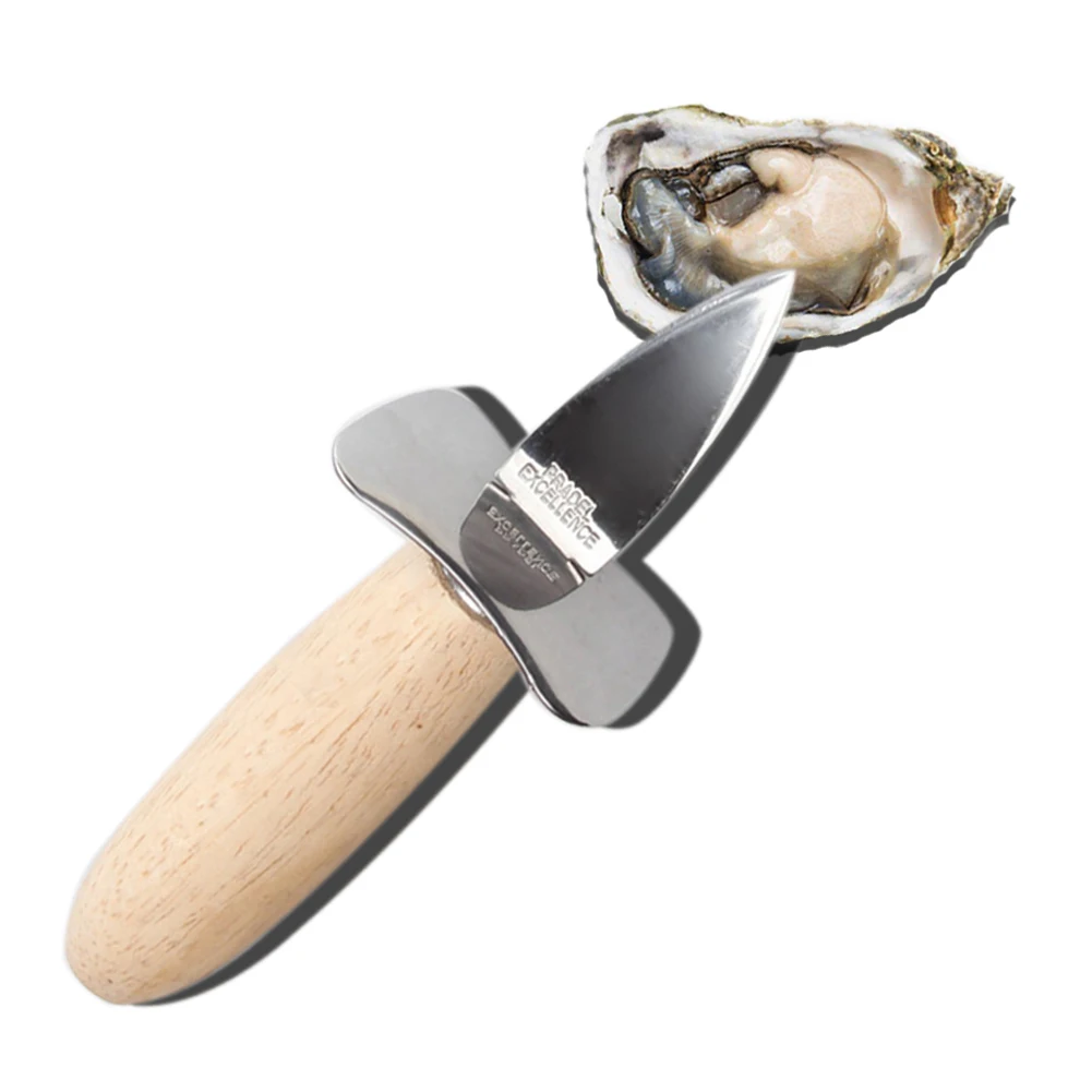 1Pc Stainless Steel Wooden Handle Oyster Knife Sharp-Edged Shucker Shell Seafood Opener Tool Multifunction Utility Kitchen Tools
1Pc Stainless Steel Wooden Handle Oyster Knife Sharp-Edged Shucker Shell Seafood Opener Tool Multifunction Utility Kitchen Tools