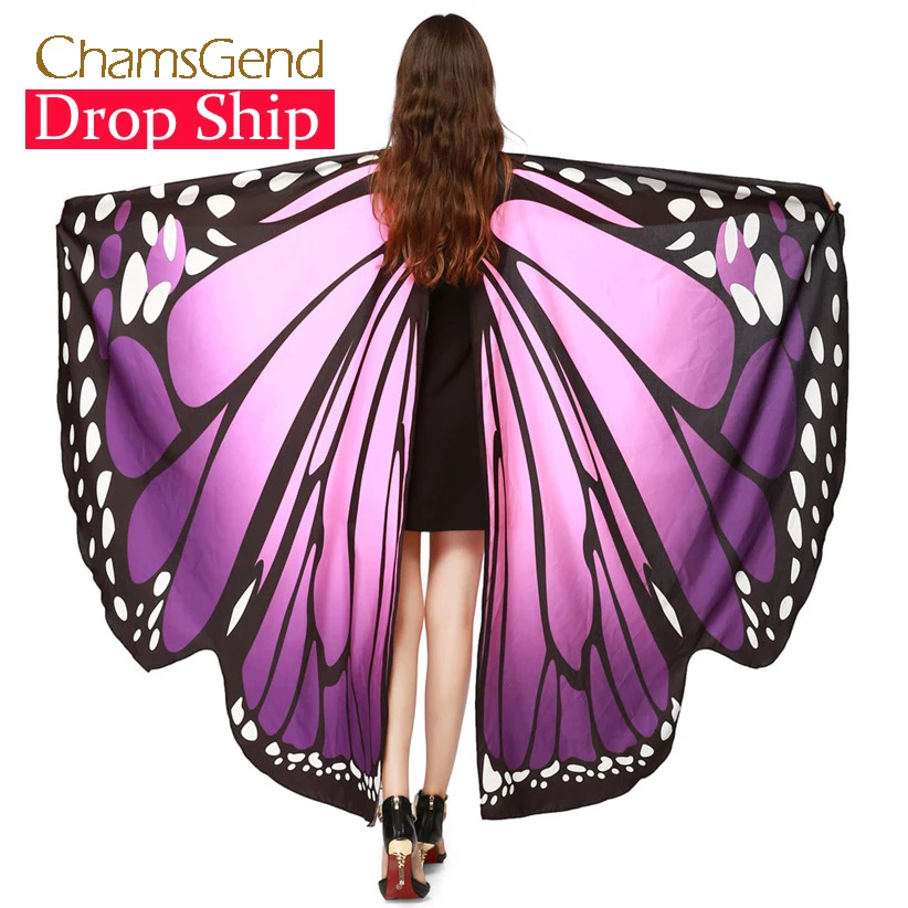 Chamsgend Drop Shipping HOT Women Butterfly Wings Pashmina Shawl Scarf Nymph Pixie Poncho Costume Accessory 70925
Chamsgend Drop Shipping HOT Women Butterfly Wings Pashmina Shawl Scarf Nymph Pixie Poncho Costume Accessory 70925