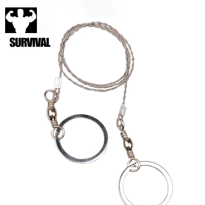 New Field Survival Tool Survival Stainless Wire Saw Hand Chain Saw Cutter Outdoor Emergency Fretsaw Camping Hunting Wire Saw
New Field Survival Tool Survival Stainless Wire Saw Hand Chain Saw Cutter Outdoor Emergency Fretsaw Camping Hunting Wire Saw