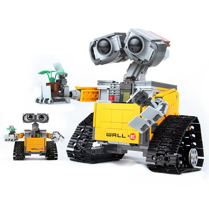 687pcs Idea Robot WALL E Compatibie Legoings Building Blocks Toy Kit DIY Educational Children Christmas Birthday Gifts
687pcs Idea Robot WALL E Compatibie Legoings Building Blocks Toy Kit DIY Educational Children Christmas Birthday Gifts
