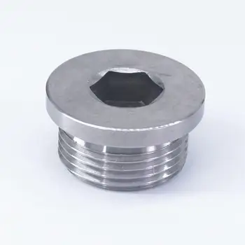 1" BSP Male SS304 Stainless Steel Countersunk End Plug With Flange Internal Hex Head Socket Pipe Fitting
1" BSP Male SS304 Stainless Steel Countersunk End Plug With Flange Internal Hex Head Socket Pipe Fitting