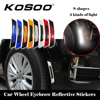 KOSOO Auto Car Reflective Strip Stickers Safety Warning Light Decal Car Styling For Renault Clio Megane MK2 MK3 Scenic Laguna
KOSOO Auto Car Reflective Strip Stickers Safety Warning Light Decal Car Styling For Renault Clio Megane MK2 MK3 Scenic Laguna