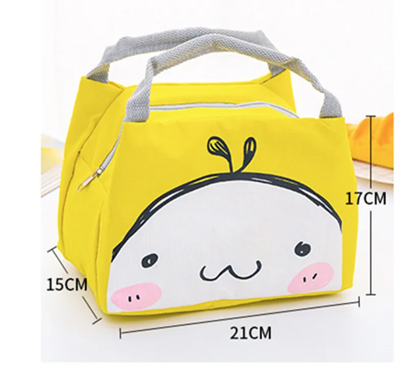 Children's Thermal Insulated Cute Lunch box, Picnic bag (TLB01)