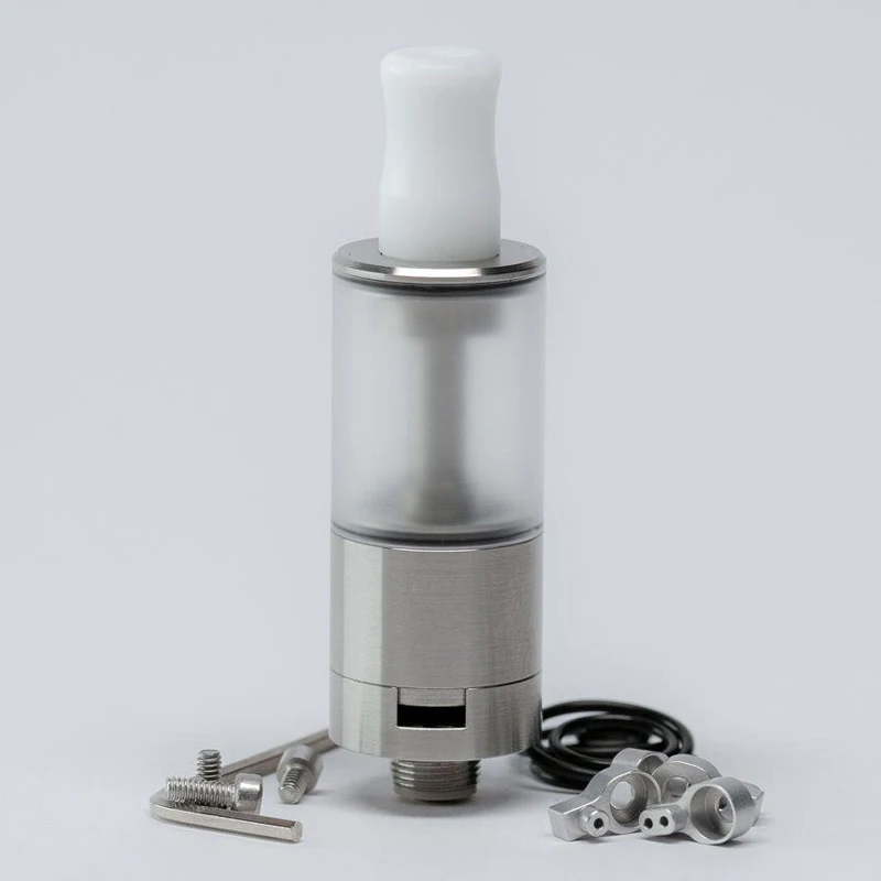 Dvarw 16mm MTL RTA Rebuildable Tank Atomizer with 5 AFC airflow insert 510 compatible teflon drip tip Dvarw MTL 16mm 2.0ml RTA
Dvarw 16mm MTL RTA Rebuildable Tank Atomizer with 5 AFC airflow insert 510 compatible teflon drip tip Dvarw MTL 16mm 2.0ml RTA