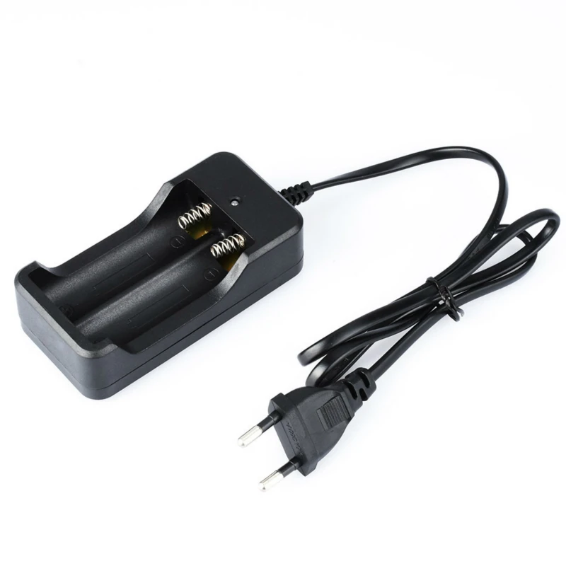 18650 Rechargeable Battery Dual Charger 2 Slot 4.2V Charger Li-ion Rechargeable BRC for Flashlight Headlight
18650 Rechargeable Battery Dual Charger 2 Slot 4.2V Charger Li-ion Rechargeable BRC for Flashlight Headlight