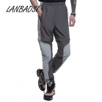 LANBAOSI Outdoor Sports Men's Qucik Dry Hiking Pants Convertible Zip Off Leg Anti-uv Trekking Trousers Pockets Army Green Grey
LANBAOSI Outdoor Sports Men's Qucik Dry Hiking Pants Convertible Zip Off Leg Anti-uv Trekking Trousers Pockets Army Green Grey
