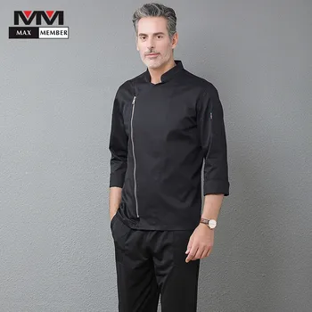 2018 New Catering Top Restaurant Hotel Professional Long Sleeve Zipper Chef Jackets Cozinha Cocina Clothing Waiter Work Uniforms
2018 New Catering Top Restaurant Hotel Professional Long Sleeve Zipper Chef Jackets Cozinha Cocina Clothing Waiter Work Uniforms