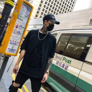 Hip Hop T-shirts Men Harajuku Oversized Tops Tee Japan Tshirt Streetwear Casual High Street T Shirts Black Punk T Shirts Boy
Hip Hop T-shirts Men Harajuku Oversized Tops Tee Japan Tshirt Streetwear Casual High Street T Shirts Black Punk T Shirts Boy