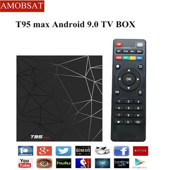 Android 9.0 T95 MAX Smart TV Box 6K HD Set Top Box USB 3.0 2.4G Wifi H6 Quad Core Cortex A53 Media Player DDR3 4GB 32GB T95MAX 
Android 9.0 T95 MAX Smart TV Box 6K HD Set Top Box USB 3.0 2.4G Wifi H6 Quad Core Cortex A53 Media Player DDR3 4GB 32GB T95MAX