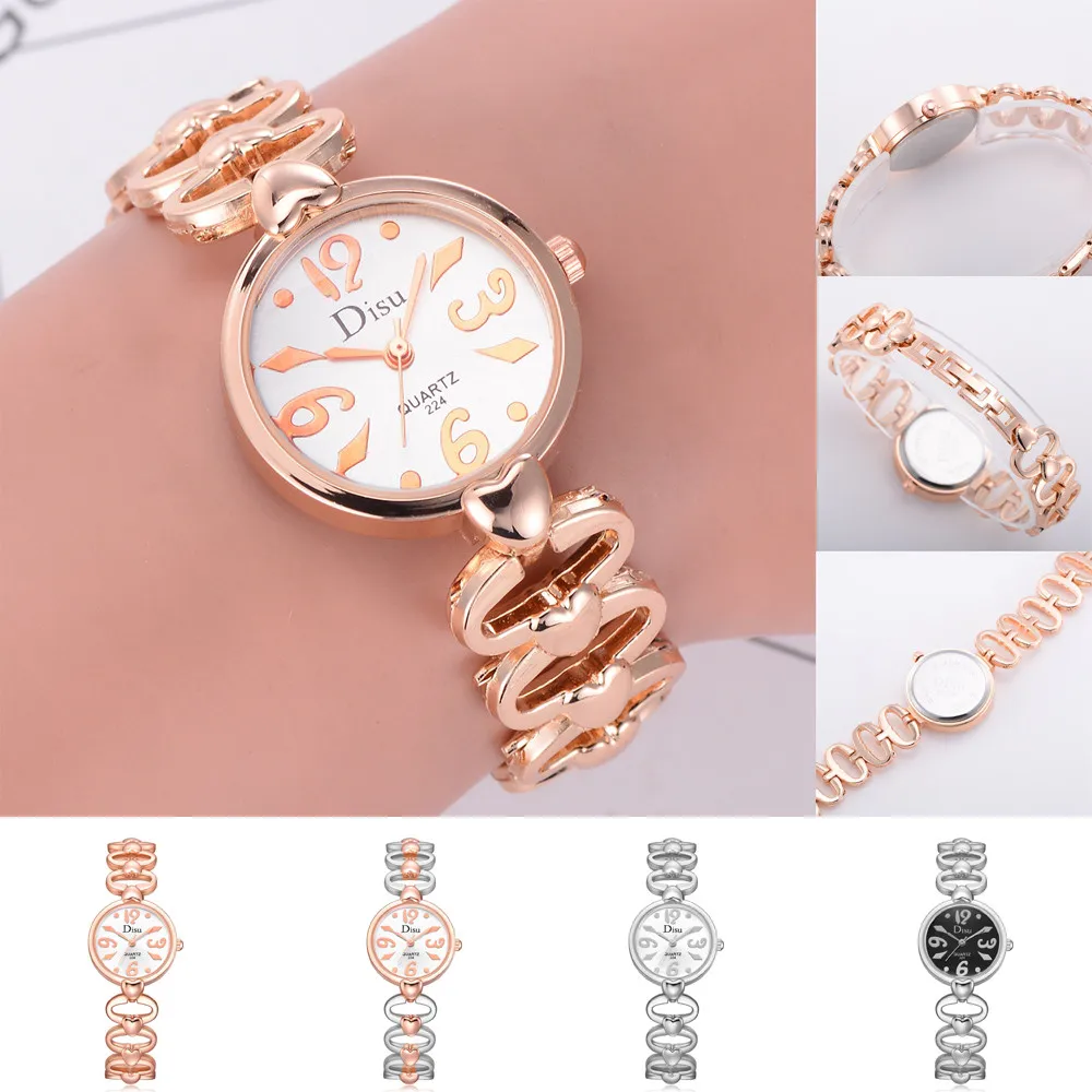 DISU Women's Watch holiday party Plated Women's Elegant Rhinestone Bracelet Fashion Watches Women Wrist Watch Birthday Gift
DISU Women's Watch holiday party Plated Women's Elegant Rhinestone Bracelet Fashion Watches Women Wrist Watch Birthday Gift
