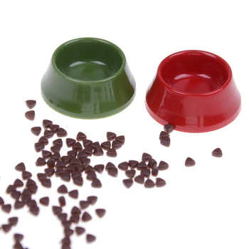 NEW Pet Dog Food on Bowl for Dolls Accessory Kitchen Garden Courtyard Decoration Life Scene 1/12 Scale Dollhouse Miniature
NEW Pet Dog Food on Bowl for Dolls Accessory Kitchen Garden Courtyard Decoration Life Scene 1/12 Scale Dollhouse Miniature