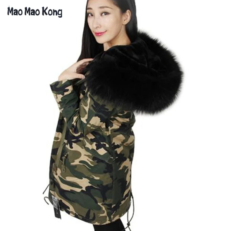 Winter Jacket Women 2019 Army Green long Parka Coats Real Large Raccoon Fur Collar Good quality Faux Fur Inner Hooded Outwear
Winter Jacket Women 2019 Army Green long Parka Coats Real Large Raccoon Fur Collar Good quality Faux Fur Inner Hooded Outwear