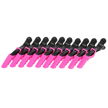 10Pcs Hair Sectioning Grip Clips Croc Hairdressing Cutting Clamps Hair Grip Clips Salon Styling spinki do wlosow 
10Pcs Hair Sectioning Grip Clips Croc Hairdressing Cutting Clamps Hair Grip Clips Salon Styling spinki do wlosow