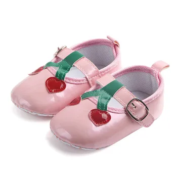 New Cherry 0-18M Toddler Baby Girl Leather Princess Shoes cute pom shoes Infant Prewalker New Born Baby Shoes for girls
New Cherry 0-18M Toddler Baby Girl Leather Princess Shoes cute pom shoes Infant Prewalker New Born Baby Shoes for girls