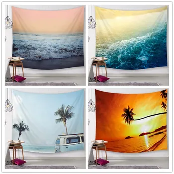 Polyester Tropical Seaside Scenery Pattern Wall Cloth Hanging Tapestry Wedding Party Gift Bedspread Beach Towel Yoga Picnic Mat
Polyester Tropical Seaside Scenery Pattern Wall Cloth Hanging Tapestry Wedding Party Gift Bedspread Beach Towel Yoga Picnic Mat