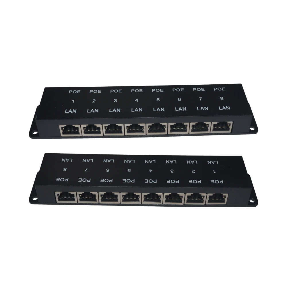 Multi Port Passive 10/100Mbps Power over Ethernet PoE Injector 8 port -Power Supply NOT Included: POE-8-ENC
Multi Port Passive 10/100Mbps Power over Ethernet PoE Injector 8 port -Power Supply NOT Included: POE-8-ENC