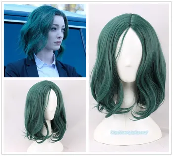 Movie The Gifted Polaris cosplay wig Polaris green wig Emma Dumont green wig hair free shipping
Movie The Gifted Polaris cosplay wig Polaris green wig Emma Dumont green wig hair free shipping