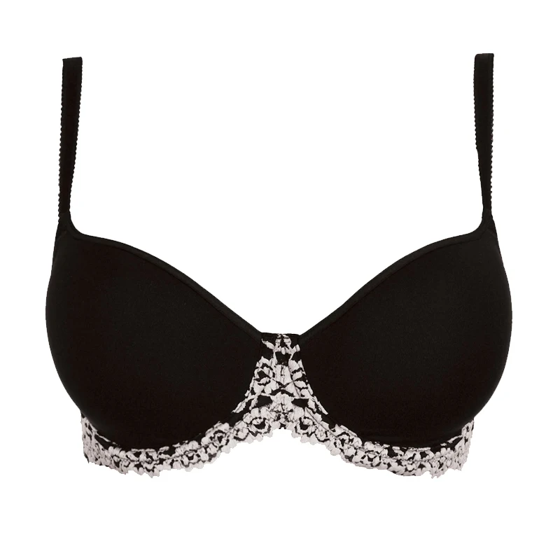 MiaoErSiDai Embroidered Underwire Everyday Bra Push Up Padded Bra Underwear For Girls Adjustable Beautiful Super Bra 32-44 A-DD MiaoErSiDai Embroidered Underwire Everyday Bra Push Up Padded Bra Underwear For Girls Adjustable Beautiful Super Bra 32-44 A-DD
