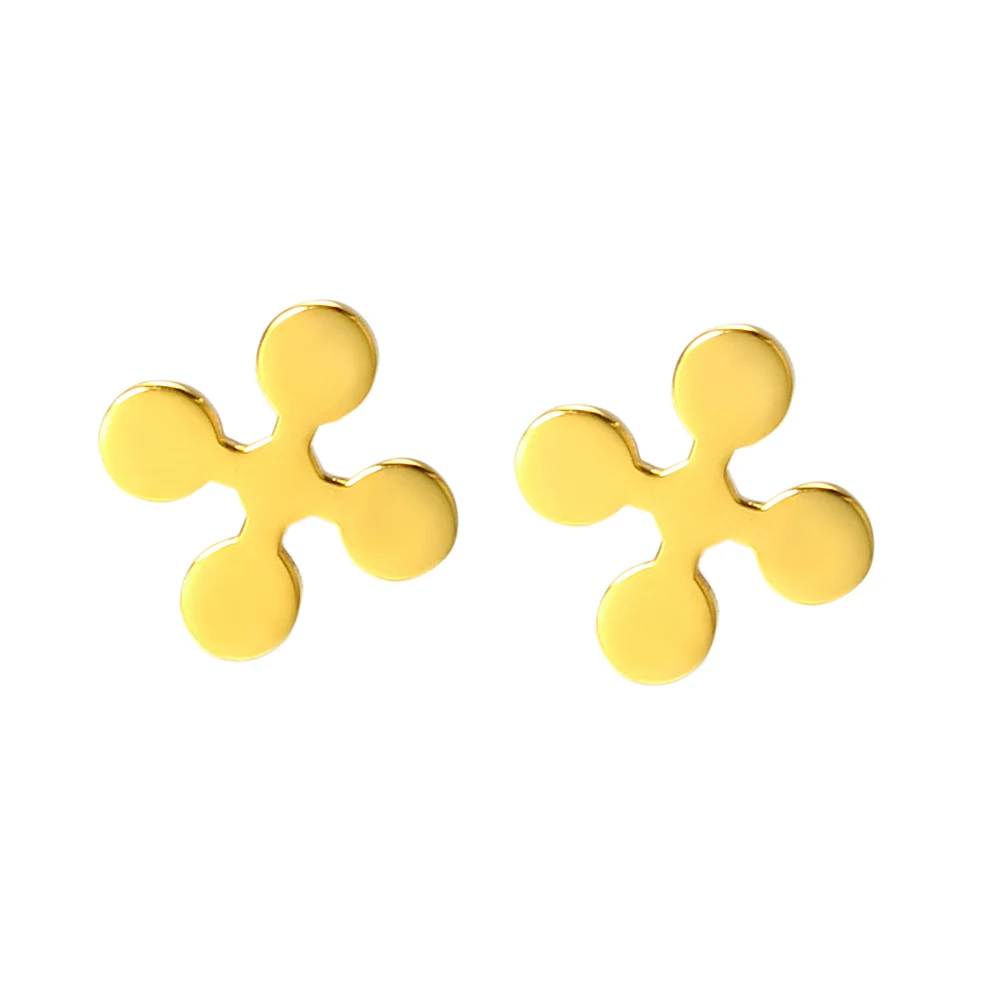 European and American stainless steel simple flat jewelry cross shape pattern earrings earrings female exotic accessories
European and American stainless steel simple flat jewelry cross shape pattern earrings earrings female exotic accessories