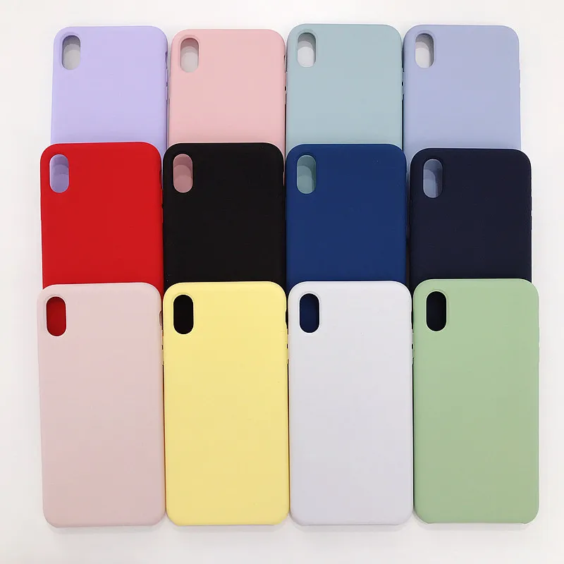 Original Liquid silicone Phone Cases For iPhone 7 8 Plus 6 6s Plus Solid Color TPU Fundas Case For iPhone XS Max XR X(10) Cover
Original Liquid silicone Phone Cases For iPhone 7 8 Plus 6 6s Plus Solid Color TPU Fundas Case For iPhone XS Max XR X(10) Cover