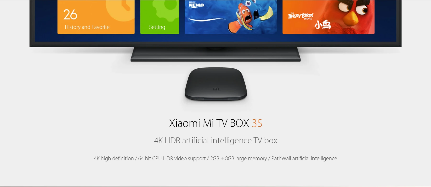 Xiaomi Mi Box S 2 8gb