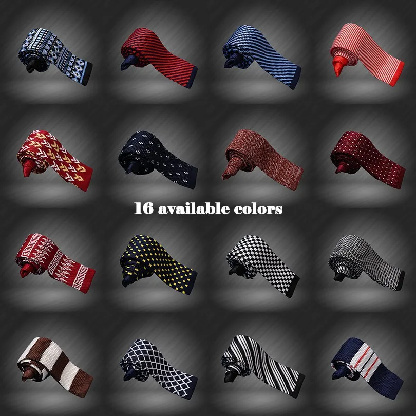 Men Leisure Square End Fashion Accessories Knitted Ties 2015 Gentlemen Business 16 colors Neck Ties CBJ001
Men Leisure Square End Fashion Accessories Knitted Ties 2015 Gentlemen Business 16 colors Neck Ties CBJ001
